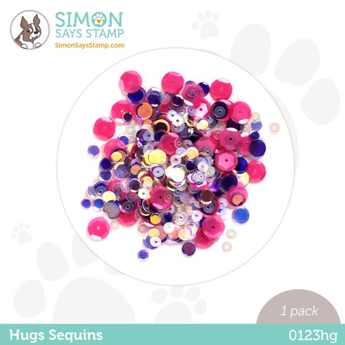 Simon Says Stamp! Simon Says Stamp Sequins HUGS 0123hg Hugs