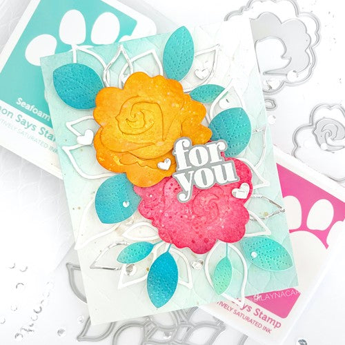 Simon Says Stamp! Simon Says Stamp LAYERED ROSEBUD Wafer Dies s809 Hugs