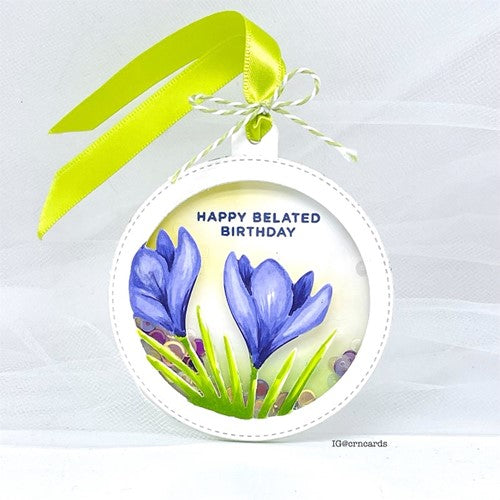 Simon Says Stamp! Simon Says Stamp CROCUS FLORAL WINDOW Wafer Die sssd112742 Hugs