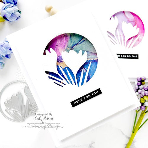 Simon Says Stamp! Simon Says Stamp CROCUS FLORAL WINDOW Wafer Die sssd112742 Hugs | color-code:ALT0