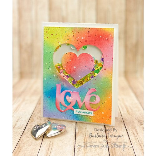 Simon Says Stamp! Simon Says Stamp FANCY LOVE Wafer Dies sssd112750 Hugs | color-code:ALT7