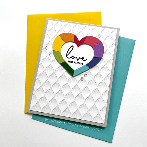 Simon Says Stamp! Simon Says Stamp STAINED GLASS HEART Wafer Die sssd112753 Hugs | color-code:ALT2