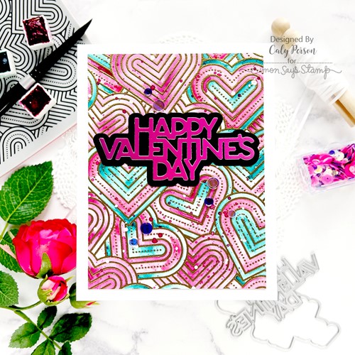 Simon Says Stamp! RESERVE Simon Says Stamp SIMPLE VALENTINE'S DAY Wafer Dies sssd112737 Hugs | color-code:ALT2