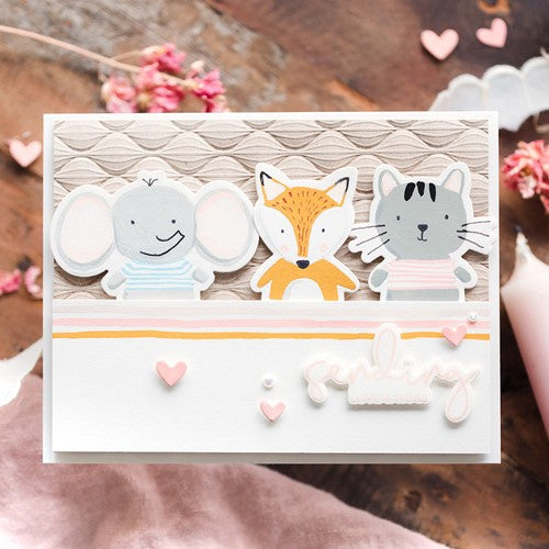 Simon Says Stamp! CZ Design Wafer Dies WILD LOVE czd187c Hugs | color-code:ALT4