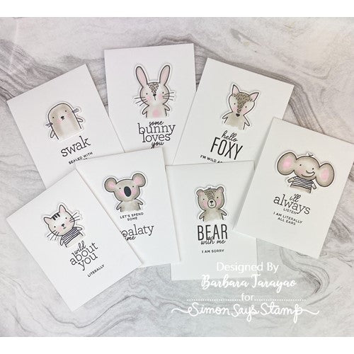 Stamping Bella the Wobbles Somebunny Loves You Brand New cling Stamp 