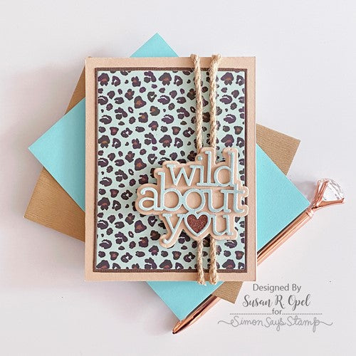 Simon Says Stamp! CZ Design Wafer Dies WILD ABOUT YOU czd190 Hugs