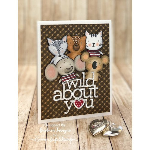 Simon Says Stamp! CZ Design Wafer Dies WILD ABOUT YOU czd190 Hugs