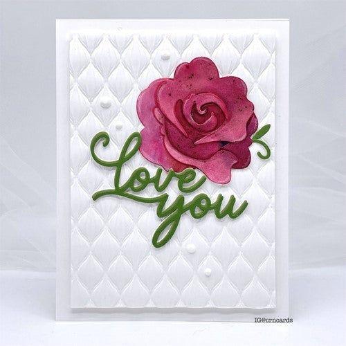 Simon Says Stamp! CZ Design Wafer Dies SWOOPY LOVE YOU czd186 Hugs