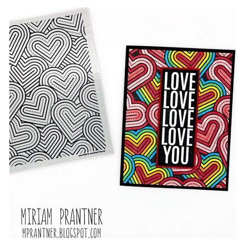 Simon Says Stamp! Simon Says Cling Stamps JUMBLED HEARTS sss102619 Hugs | color-code:ALT0