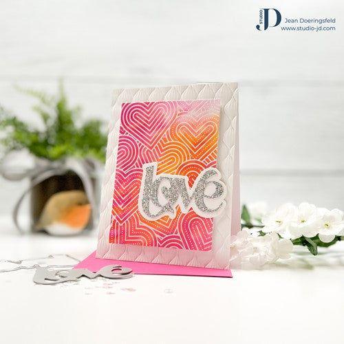 Simon Says Stamp! Simon Says Cling Stamps JUMBLED HEARTS sss102619 Hugs | color-code:ALT4