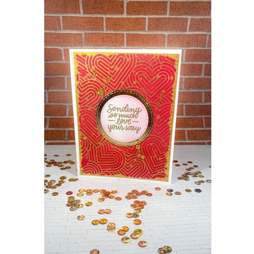 Simon Says Stamp! Simon Says Cling Stamps JUMBLED HEARTS sss102619 Hugs