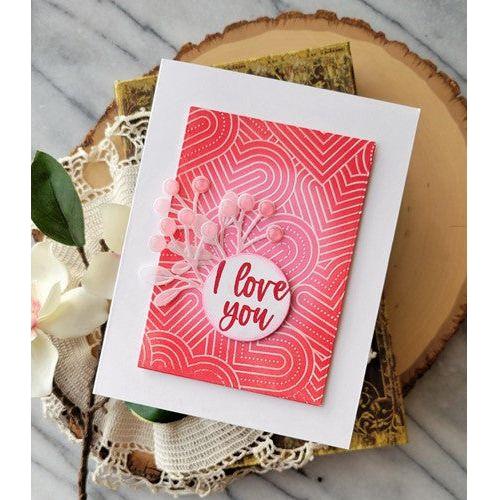 Simon Says Stamp! Simon Says Cling Stamps JUMBLED HEARTS sss102619 Hugs | color-code:ALT9