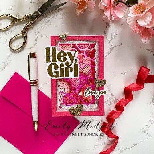 Simon Says Stamp! Simon Says Cling Stamps JUMBLED HEARTS sss102619 Hugs | color-code:ALT91