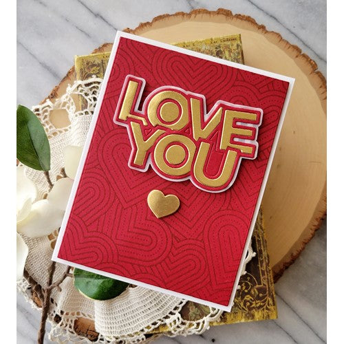 Simon Says Stamp! Simon Says Cling Stamps JUMBLED HEARTS sss102619 Hugs | color-code:ALT92