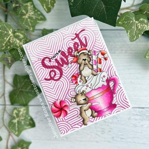 Simon Says Stamp! Simon Says Cling Stamps JUMBLED HEARTS sss102619 Hugs | color-code:ALT94