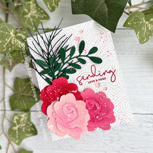 Simon Says Stamp! Simon Says Clear Stamps LOVE YOU GREETINGS sss302618c Hugs