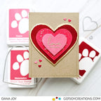 Simon Says Stamp! Simon Says Clear Stamps LOVE YOU GREETINGS sss302618c Hugs