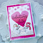 Simon Says Stamp! Simon Says Clear Stamps LOVE YOU GREETINGS sss302618c Hugs
