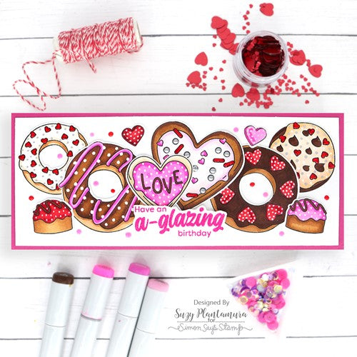 Simon Says Stamp! Simon Says Clear Stamps A GLAZING DAY sss202622c Hugs | color-code:ALT0