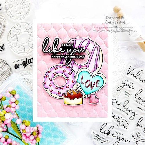 Simon Says Stamp! Simon Says Clear Stamps A GLAZING DAY sss202622c Hugs | color-code:ALT1