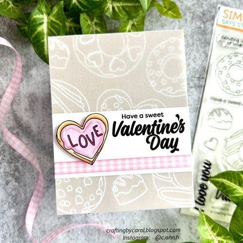 Simon Says Stamp! Simon Says Clear Stamps A GLAZING DAY sss202622c Hugs | color-code:ALT2