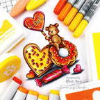 Simon Says Stamp! Simon Says Clear Stamps A GLAZING DAY sss202622c Hugs | color-code:ALT5