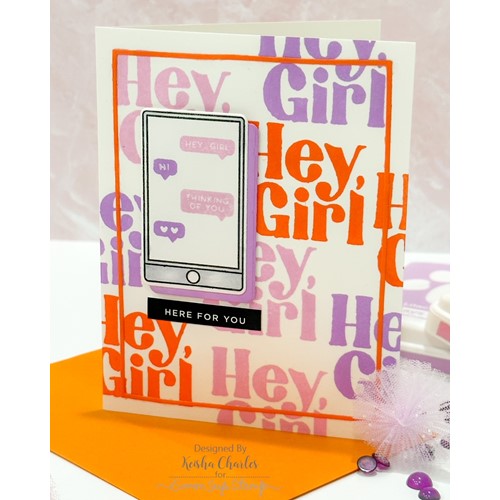 Simon Says Stamp! Simon Says Clear Stamps YOU'RE MY GAL sss202617c Hugs