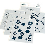 Simon Says Stamp! PinkFresh Studio MIXED BLOOMS Stencil Set 182522