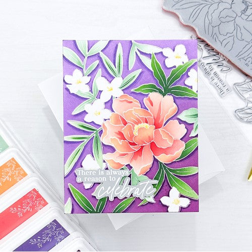 Simon Says Stamp! PinkFresh Studio DETAILED LEAF Clear Stamp Set 183022 | color-code:ALT05
