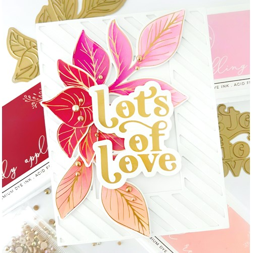 Simon Says Stamp! PinkFresh Studio DETAILED LEAF Stencil Set 183222 | color-code:ALT04