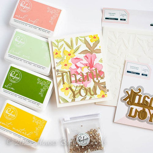 Simon Says Stamp! PinkFresh Studio THANK YOU Hot Foil And Die Set 183522 | color-code:ALT03