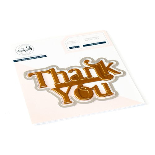 Simon Says Stamp! PinkFresh Studio THANK YOU Hot Foil And Die Set 183522