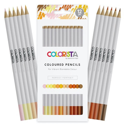Simon Says Stamp! Crafter's Companion Colorista PERFECT PORTRAIT Coloured Pencils sncol-colp-per12