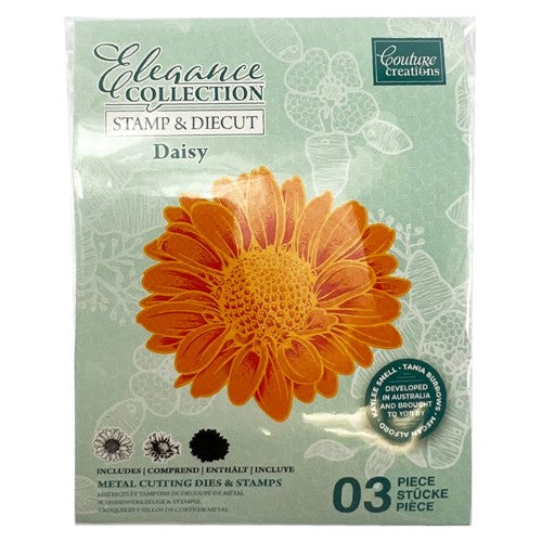 Simon Says Stamp! Couture Creations DAISY Elegance Layering Stamp And Die Set co728846