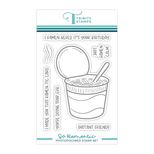 Simon Says Stamp! Trinity Stamps SO RAMENTIC Clear Stamps tps-217