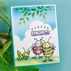 Simon Says Stamp! STP-174 Stampendous FRANSFORMER BEES Clear Stamp