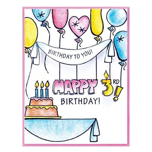 Simon Says Stamp! STP-172 Stampendous FRANSFORMER BIRTHDAY Clear Stamp