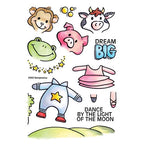 Simon Says Stamp! STP-176 Stampendous FRANSFORMER MOON DANCE Clear Stamp