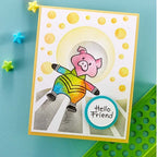 Simon Says Stamp! STP-176 Stampendous FRANSFORMER MOON DANCE Clear Stamp