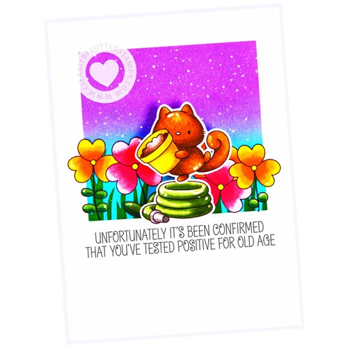 Simon Says Stamp! Clearly Besotted LAUGH OUT LOUDER Clear Stamps
