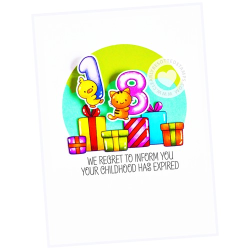 Simon Says Stamp! Clearly Besotted LAUGH OUT LOUDER Clear Stamps