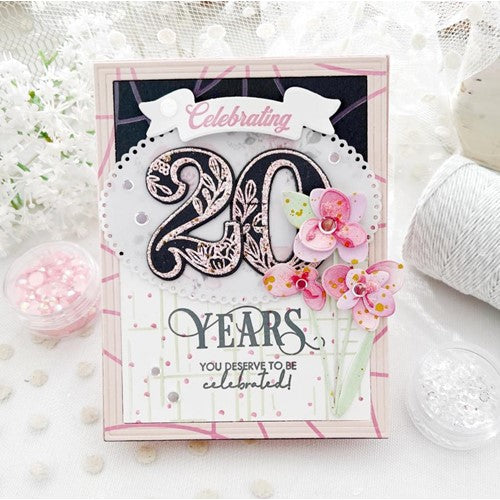 Simon Says Stamp! Papertrey Ink Just Sentiments CELEBRATION Clear Stamps 1456