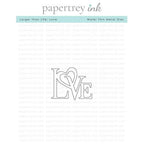 Simon Says Stamp! Papertrey Ink LARGER THAN LIFE LOVE Die PTI-0542
