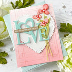 Simon Says Stamp! Papertrey Ink LARGER THAN LIFE LOVE Die PTI-0542