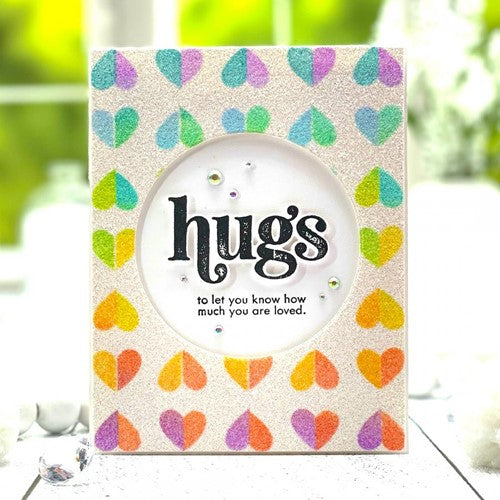 Simon Says Stamp! Papertrey Ink LOTS OF HUGS Clear Stamps 1460