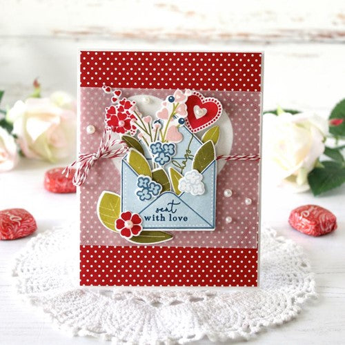Simon Says Stamp! Papertrey Ink ALL YOU NEED IS LOVE Clear Stamps 1457
