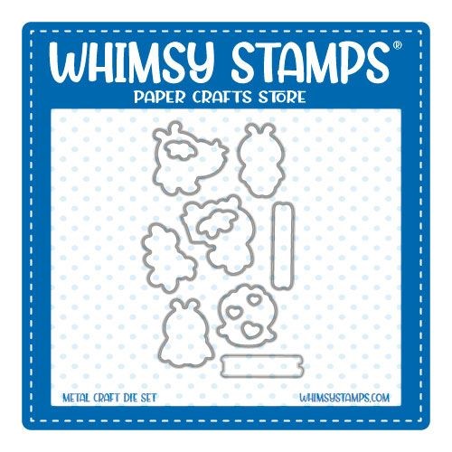 Simon Says Stamp! Whimsy Stamps LADYBUGS Outline Dies WSD367a