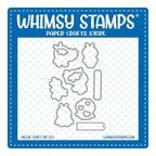 Simon Says Stamp! Whimsy Stamps LADYBUGS Outline Dies WSD367a