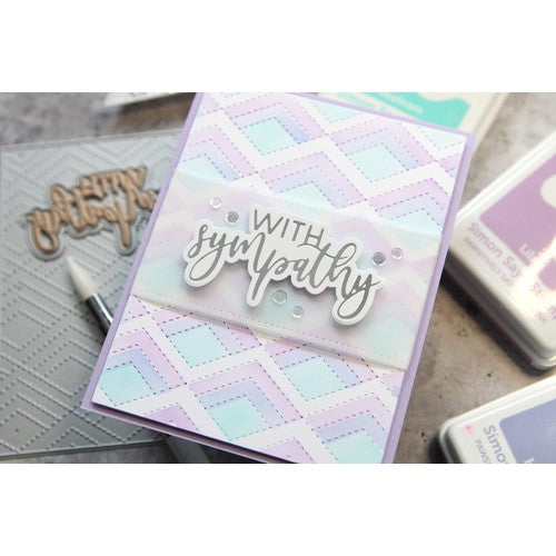 Simon Says Stamp! Waffle Flower WITH SYMPATHY DUO Clear Stamp and Die Combo WFC1123 | color-code:ALT2