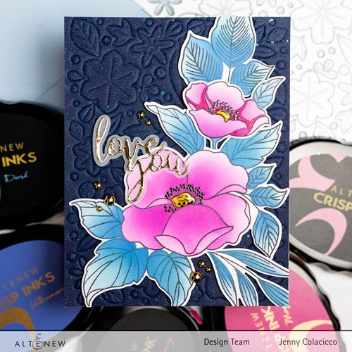 Simon Says Stamp! Altenew ZERO WASTE 3D FLORAL COVER Die ALT7522